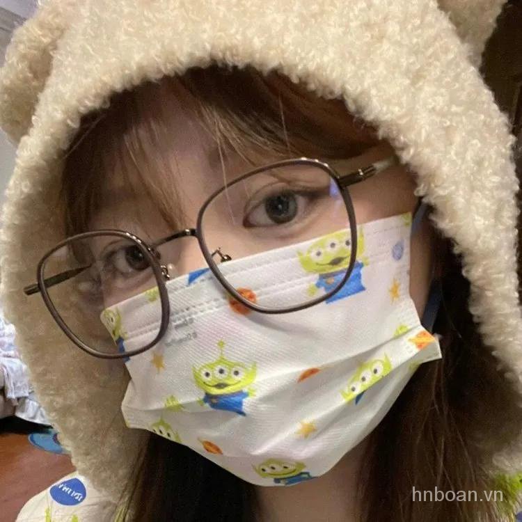 Kính Chống Ánh Sáng Xanh Tròng Trơn Có Thể Được Trang Bị Với Khuôn Mặt Trơn Siêu Nhẹ Cho Nữ Sinh