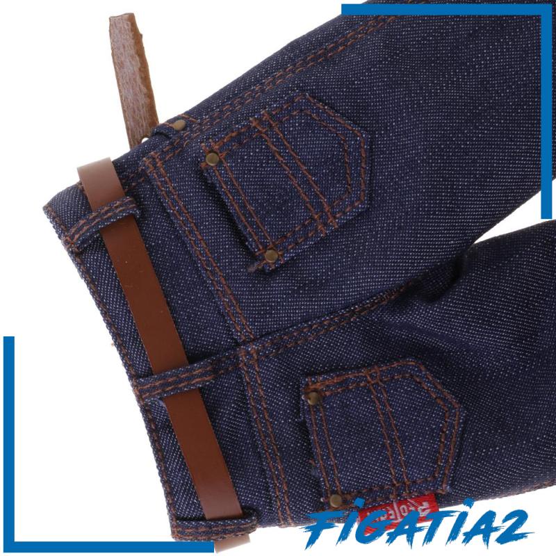 1 Mảnh Quần Jean denim Cho Mô Hình Nam 12 "Tỉ Lệ 1 / 6
