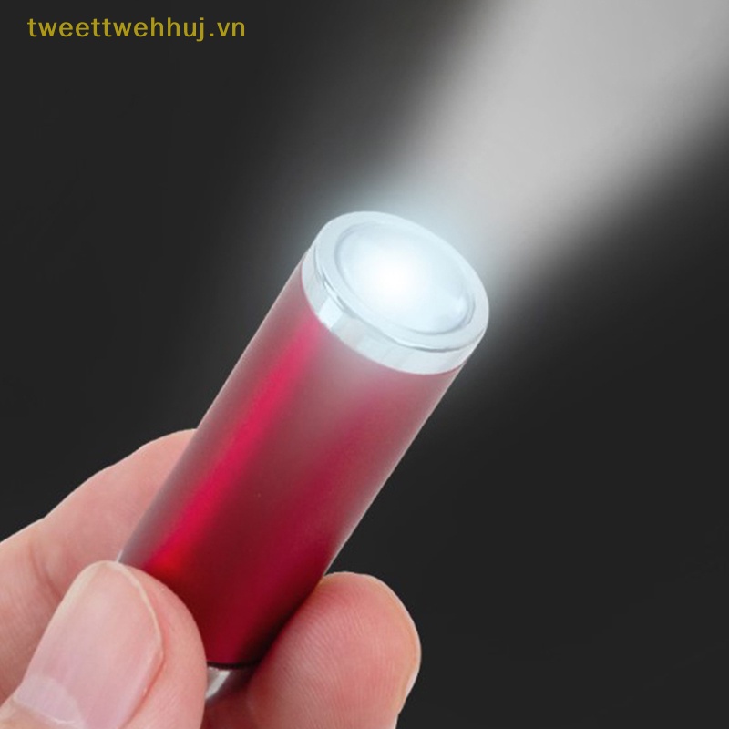 Tweehuj Móc Khóa Đèn Pin led mini Siêu Sáng Mang Đi Tiện Dụng vn