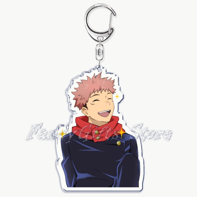 Móc khoá Jujutsu Kaisen 2nd Season Keychain for Women Accessories Gojo Satoru Sukuna Nobara Acrylic Phụ kiện trang trí