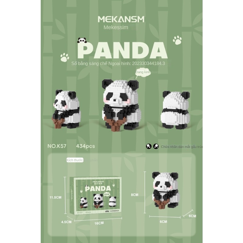 Gấu Trúc Đồ Chơi Đáng Yêu