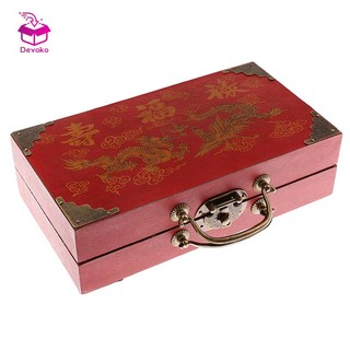 Bộ cờ tướng DEVOKO màu đất nung phong cách vintage