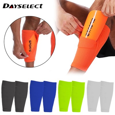 1 Cặp Vớ nylon Bảo Vệ Bắp Chân Chống Va Đập Có Túi Đựng Dùng Trong Bóng Đá Sự Bảo Vệ