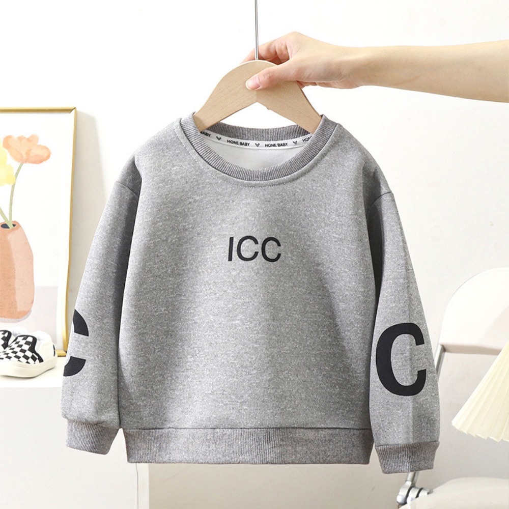 Áo Thun Tay Dài Nhiều Màu Sắc Thời Trang Mùa Thu Mới Dành Cho Trẻ Em