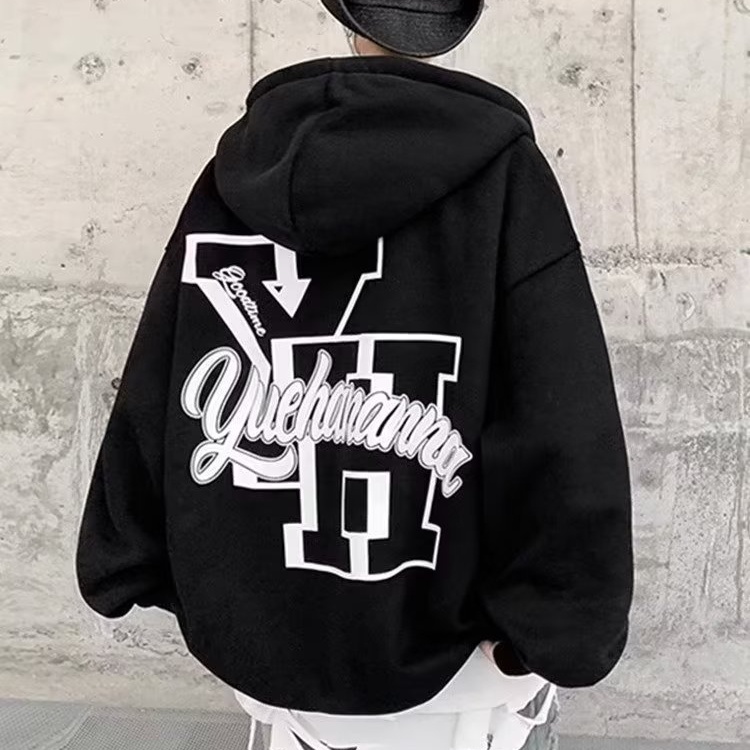Áo Khoác Hoodie Phong Cách Đường Phố Thời Trang Xuân Thu Cho Nam Giới