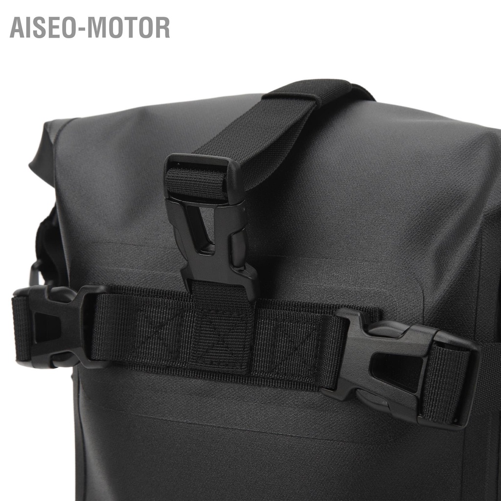 Aiseo-Motor Xe Máy Tai Nạn Thanh Túi 4L Chống Nước Phát Hành Nhanh Đa Năng Đuôi Bên Hông Du Lịch Màu Đen