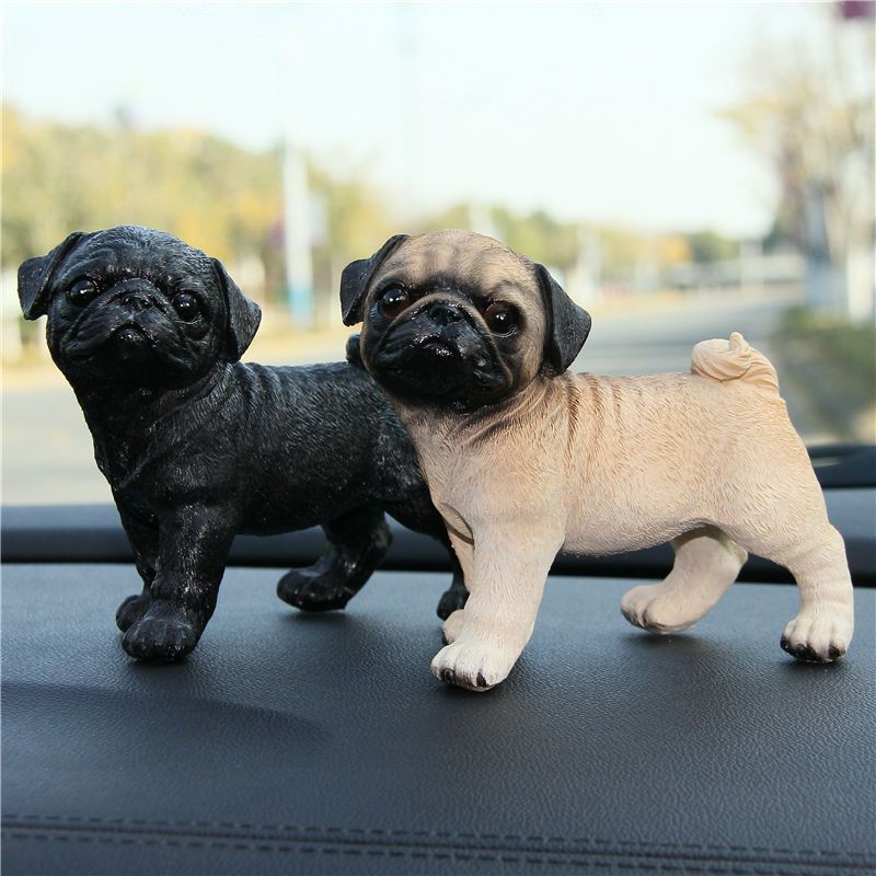 Chú Chó pug Đáng Yêu Trang Trí Nội Thất Xe Hơi