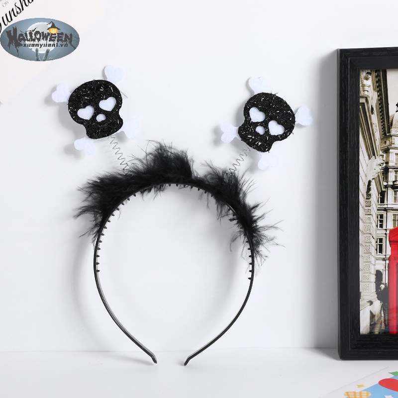 Cài Tóc Tai Mèo Đính Kim Sa Hóa Trang Cho Nữ vn