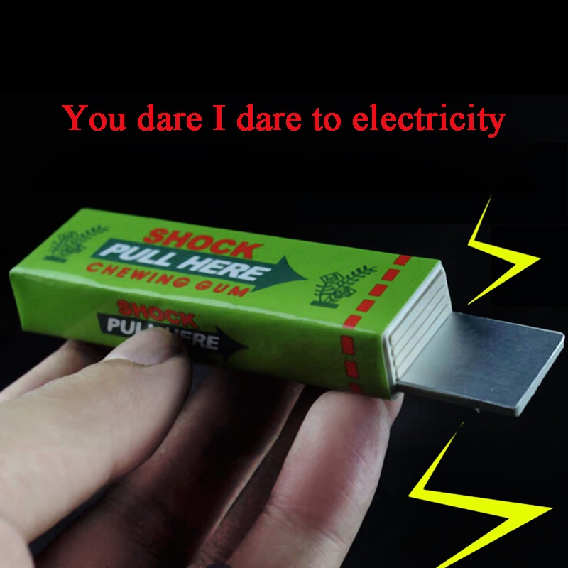 Đồ Chơi Kẹo Cao Su chewing gum Bằng Điện Vui Nhộn Cho halloween