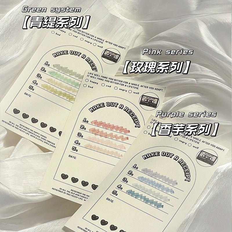 Hộp 4 Bút Đánh Dấu Hai Đầu Màu Gradient Sáng Tạo DIY