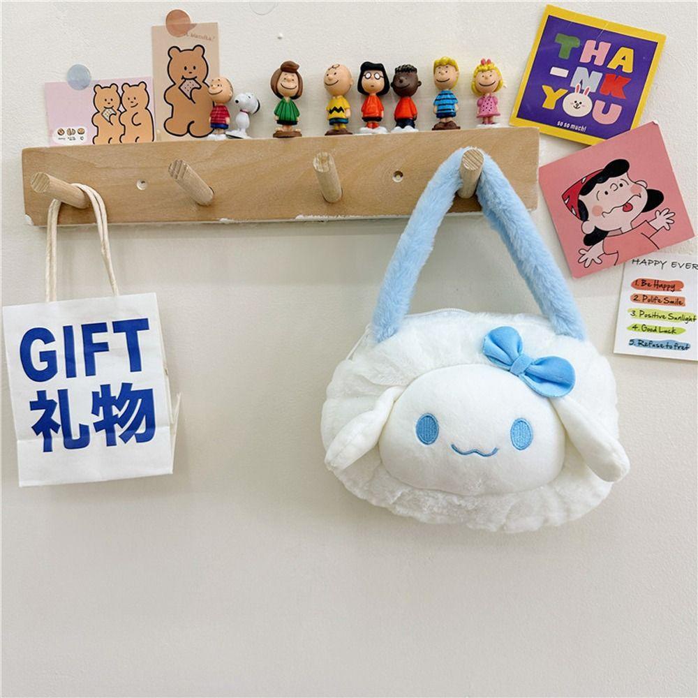 Shanhai Túi tote Đeo Vai Cỡ Lớn Hình Gấu / Dâu Tây / Người Ngoài Hành Tinh Nhồi Bông Dễ Thương