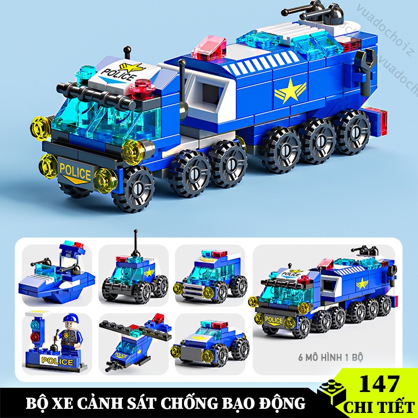 Mô Hình Đồ Chơi Lắp Ráp Xe Hơi Máy Bay Máy Bay Phát Triển Trí Thông Minh Cho Bé Trai