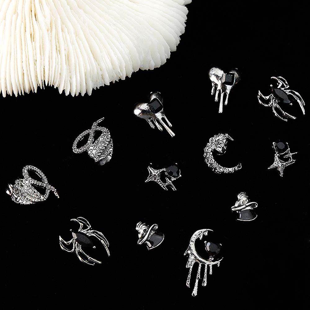 Set 5 Phụ Kiện Trang Trí Móng Nghệ Thuật Hình halloween charms