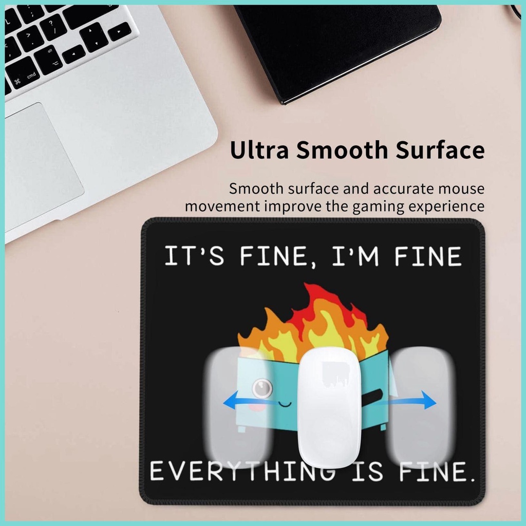 Tấm Lót Chuột Máy Tính Hình Quái Vật Độc Đáo Trang Trí Bàn Làm Việc