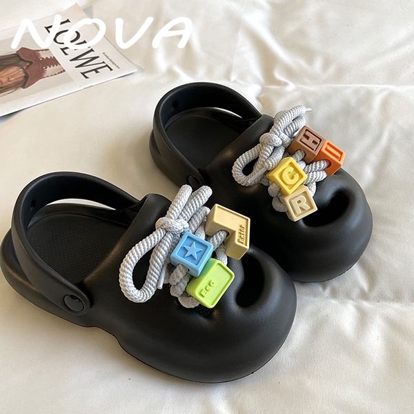 NOVA dép cross dép nữ dép bánh mì nữ dép bánh mì nữ Chống Trượt Thể thao Tinh tế Phóng khoáng Thanh lịch B21H0JG38Z230920