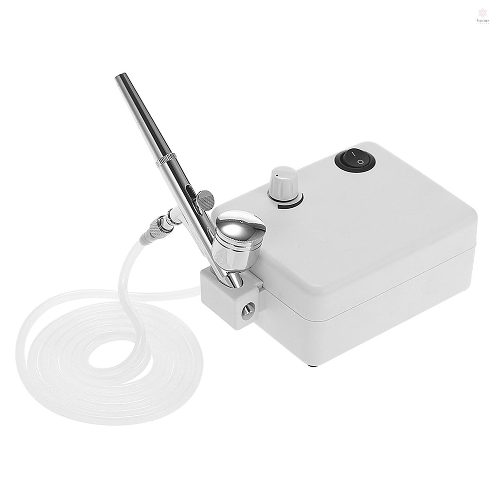 Geevorks Airbrush Mini Air Compressor Set for Versatile Painting and Spraying