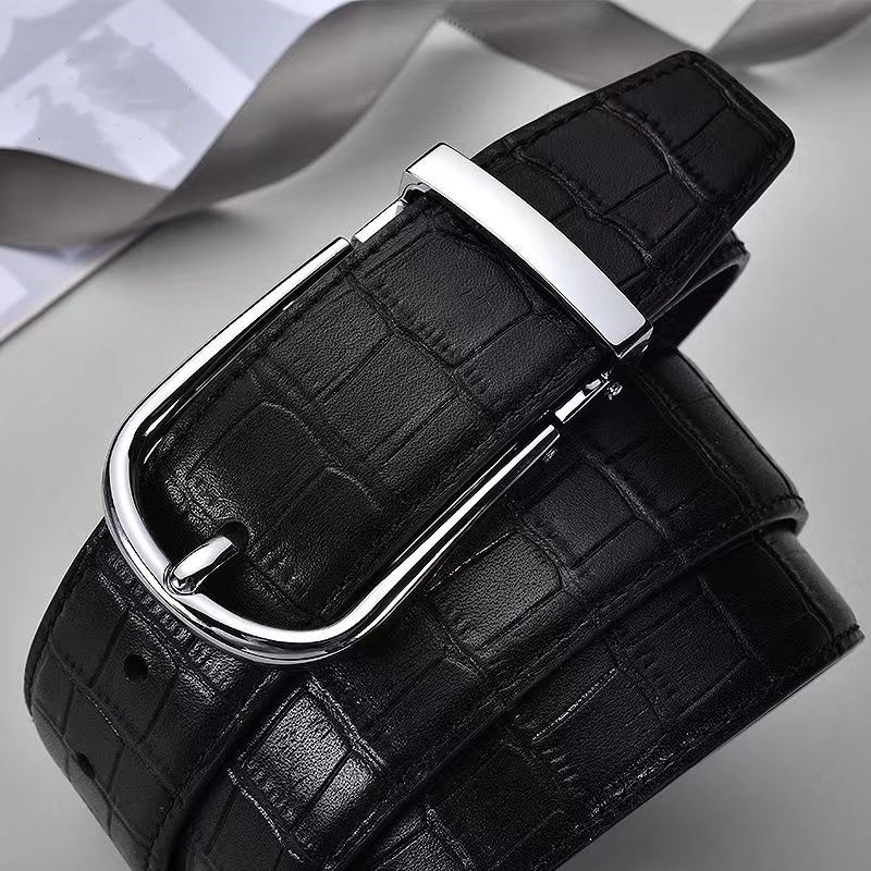 Thắt Lưng Da Thật Có Khóa Gài Thời Trang Lịch Lãm Cho Nam