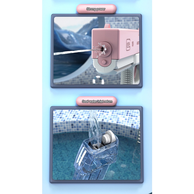 Súng Nước Đồ Chơi Ngoài Trời Vui Nhộn Cho Bé