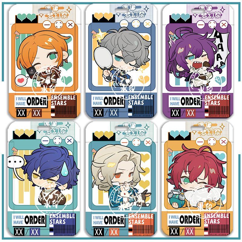 Ensemble Stars>Thẻ xe buýt/Thẻ sinh viên/Thẻ truy cập/Thẻ làm việc/Dây cổ/Thẻ ID