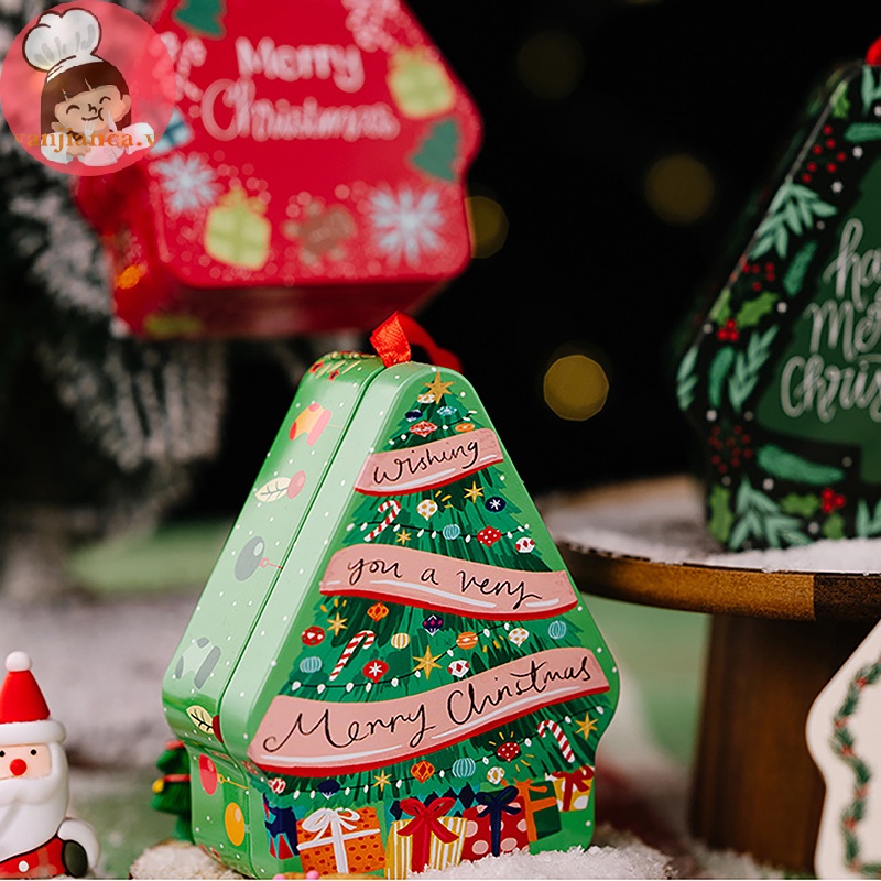 Yanca Hũ Đựng Kẹo / Bánh Quy / Socola / Bánh Quy Giáng Sinh Trang Trí Lễ Kỷ Niệm vn