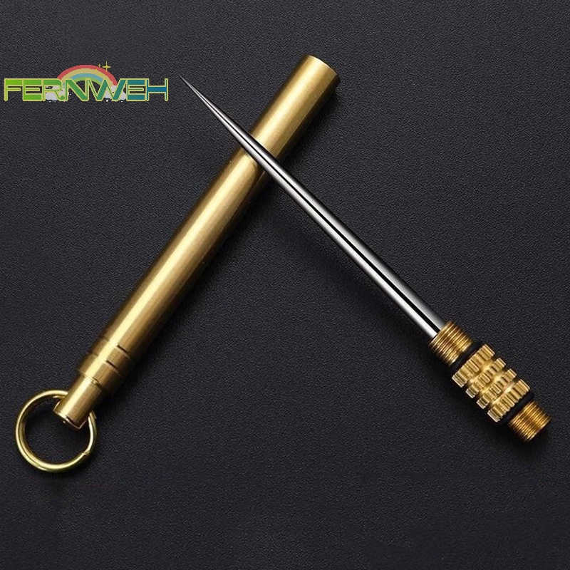 Móc Khóa Sinh Tồn Bằng Titan Cho Cắm Trại Ngoài Trời