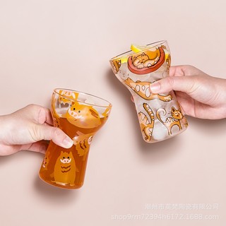 Kính Ly Thủy Tinh Chịu Nhiệt Chống Lạnh Tiện Dụng Uống cocktail Kính