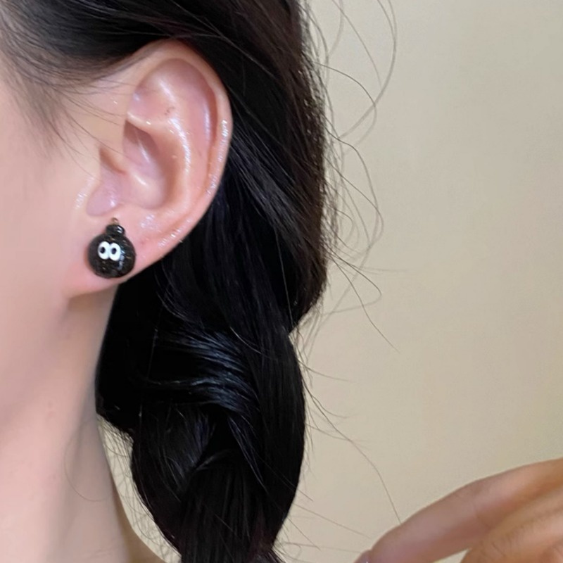 Mới Bông Tai Mạ Bạc 925 Hình Hoạt Hình Dễ Thương Cho Nữ