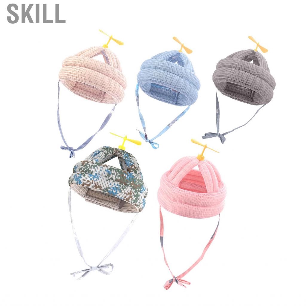 Skill Baby Safety   Soft Adjustable Toddler Head Protection Hat for Crawling