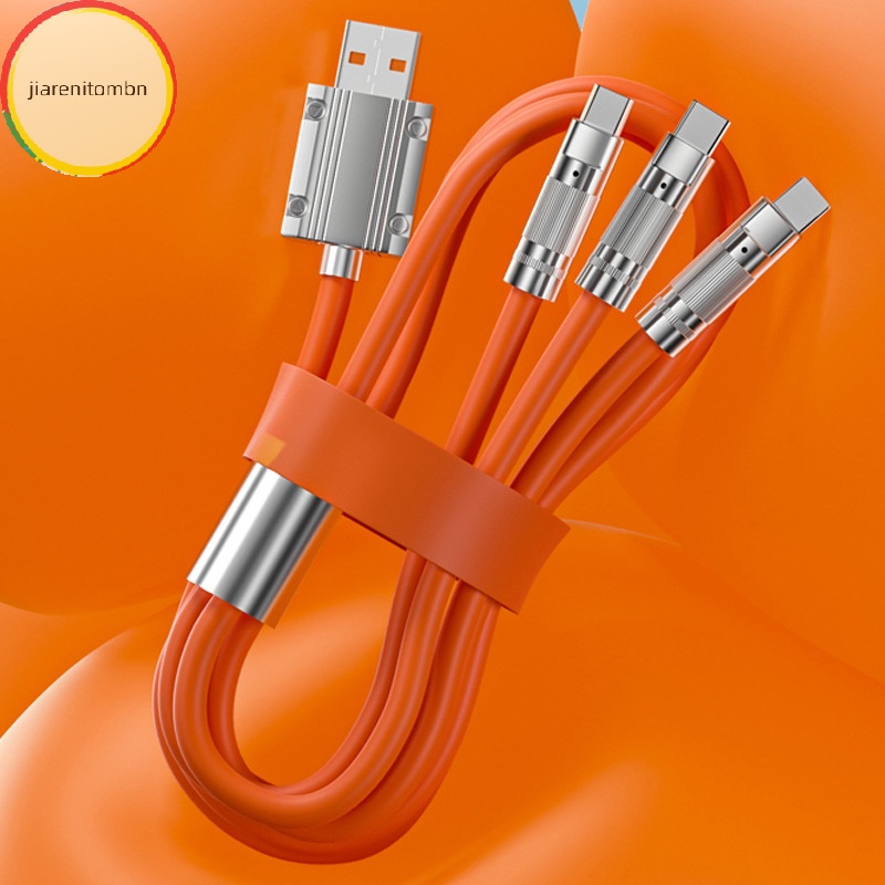 Dây Cáp Sạc micro usb / type-c 100 / 120w 3 Trong 1 120cm Chuyên Dụng Cho xiaomi huawei samsung vn