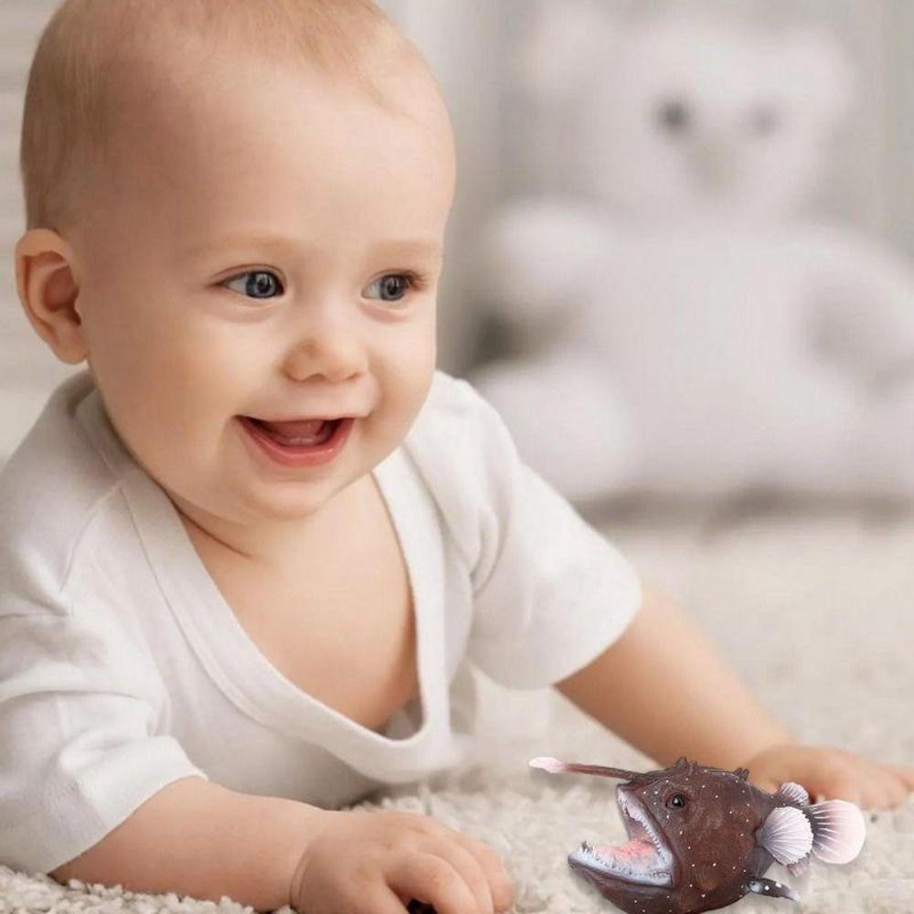 Mmluck Mô Hình Động Vật Biển mini Bằng pvc Dành Cho Bé