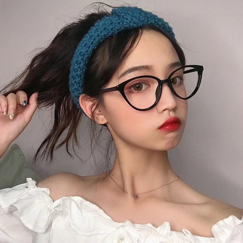 Mắt Kính Chống Ánh Sáng Xanh Siêu Nhẹ Phong Cách Retro Thời Trang Cho Nữ YR