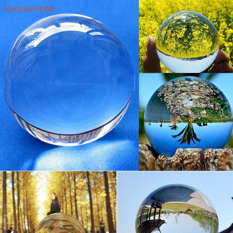 Quả Cầu Pha Lê Thủy Tinh Trong Suốt 40 / 50mm Dùng Trang Trí