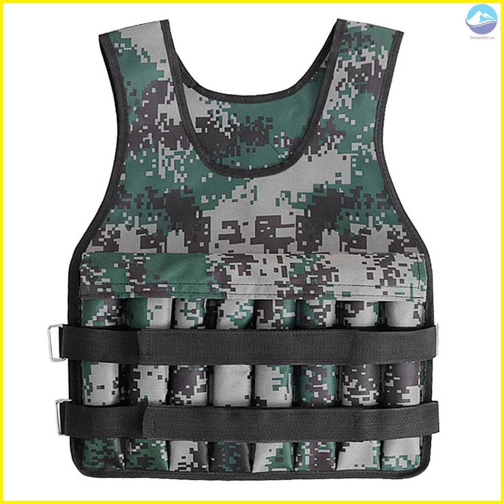 Outdoor Vest for Exercises and Weight Loss - Adjustable Weighted 20KG