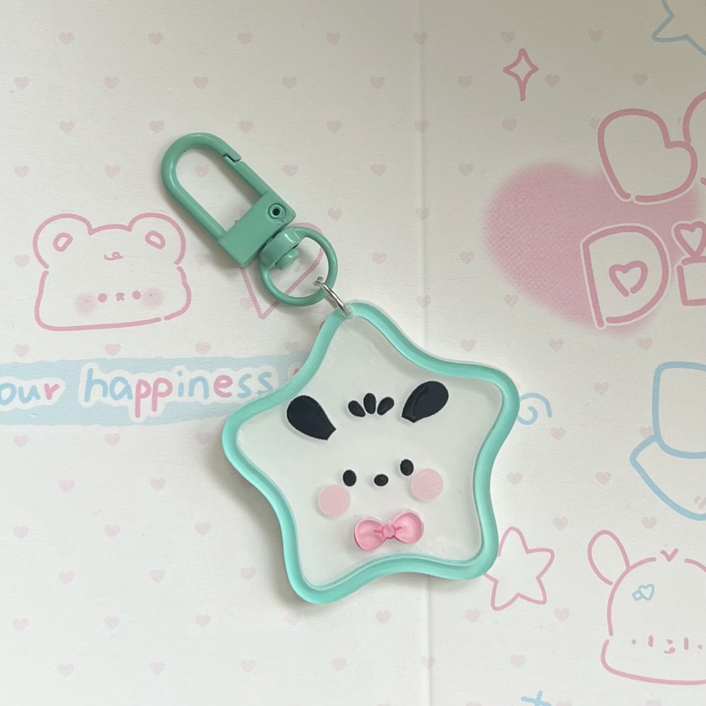 Sanrio kuromi melody cinnamoroll Hoạt Hình Xinh Xắn Gắn Móc Khóa