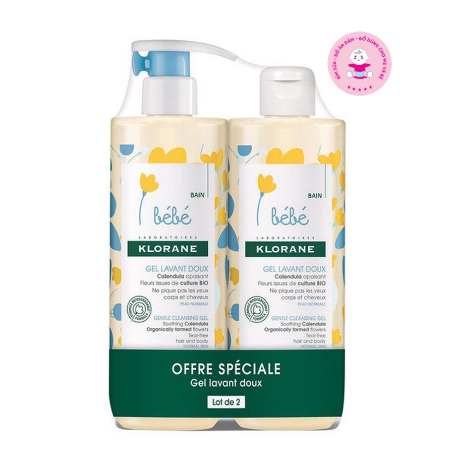 Sữa tắm KLORANE BEBE hàng Pháp