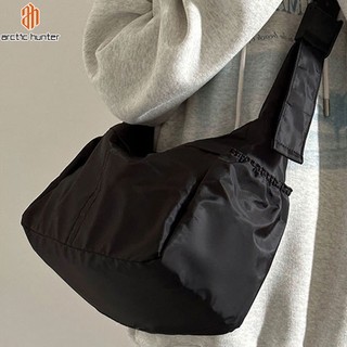 Arctic Hunter  Túi Đeo Chéo Một Bên Vai Bằng Vải nylon Chống Nước Sức Chứa Lớn Phong Cách Thể Thao Đơn Giản Dành Cho Nam Và Nữ