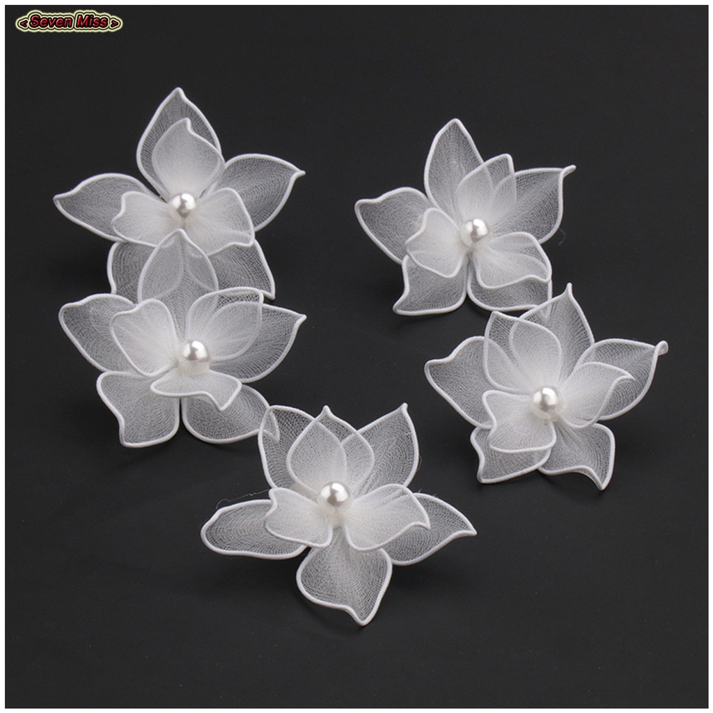 Kẹp Tóc Hình Hoa Nhiều Lớp Thời Trang Cho Nữ