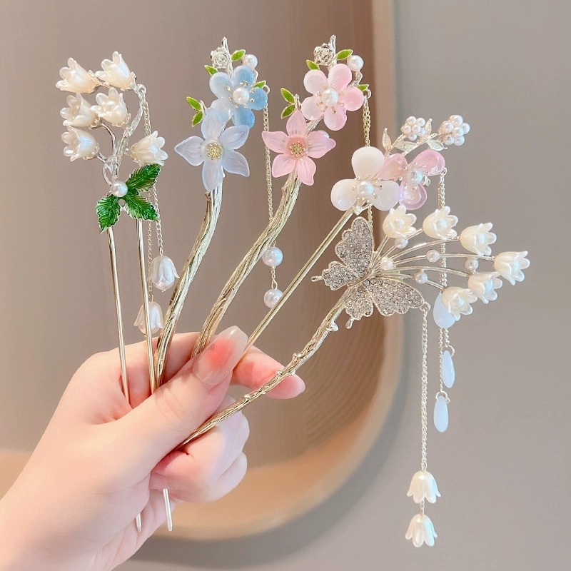 Trâm Cài Tóc Phong Cách Trung Hoa Đơn Giản Thời Trang Cho Nữ