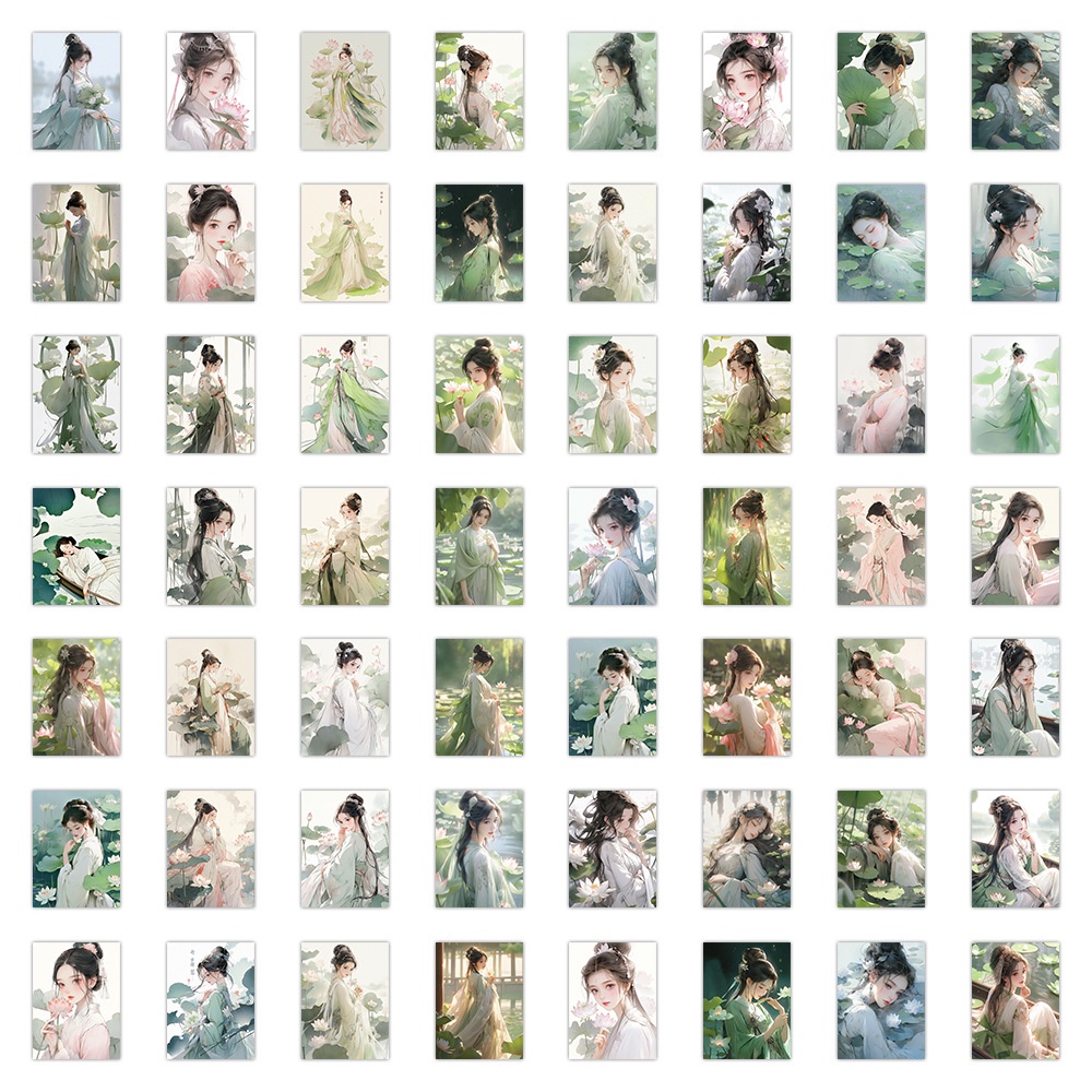 Bộ 60 Miếng Dán Trang Trí Mũ Bảo Hiểm / Bút Chì Phong Cách graffiti Độc Đáo