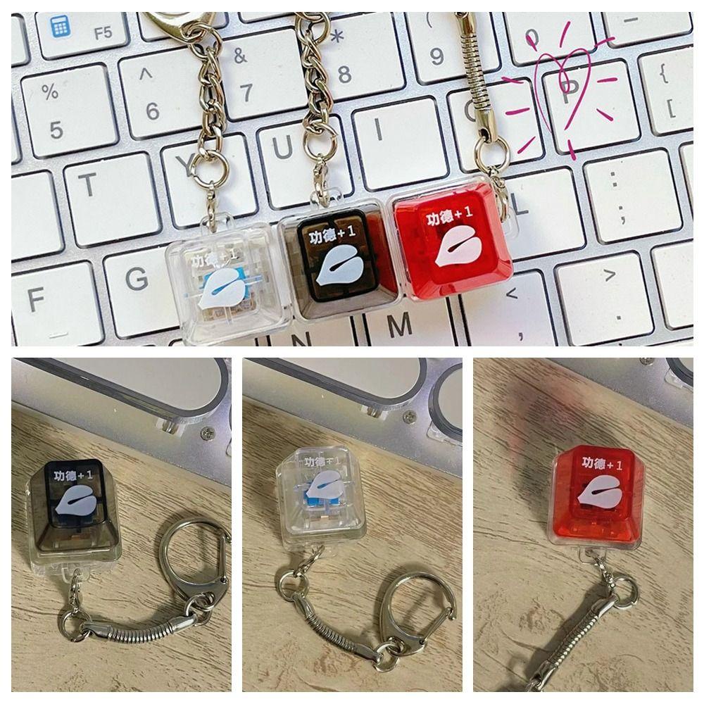 Avalentine Móc Chìa Khóa Cơ Khí Bằng abs Có Đèn led Và Công Tắc Kiểm Tra Nút Bàn Phím