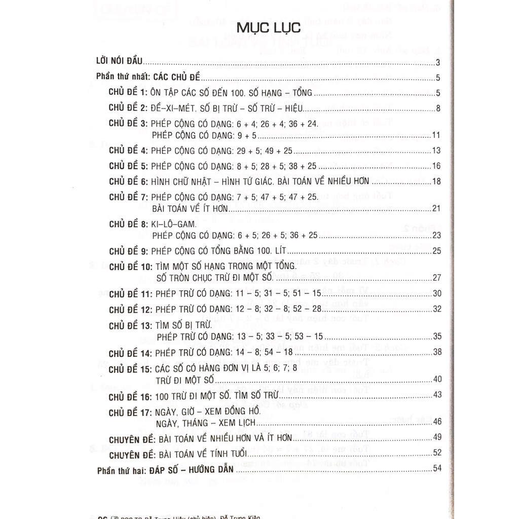 Sách - Thử sức trạng nguyên nhỏ tuổi Toán 2 - Đỗ Trung Hiệu