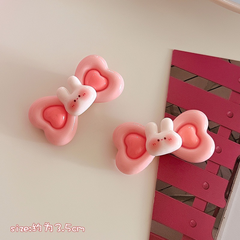 Y2k Kẹp Tóc Nhiều Màu Sắc Dễ Thương Phong Cách Hàn Quốc bb celebrity