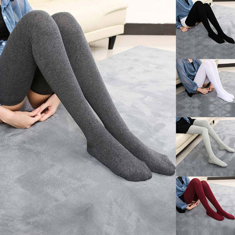 Fudeshe Dài Qua Gối Vải cotton Màu Trơn Thời Trang Thu Đông Chất Lượng Cao Cho Nữ