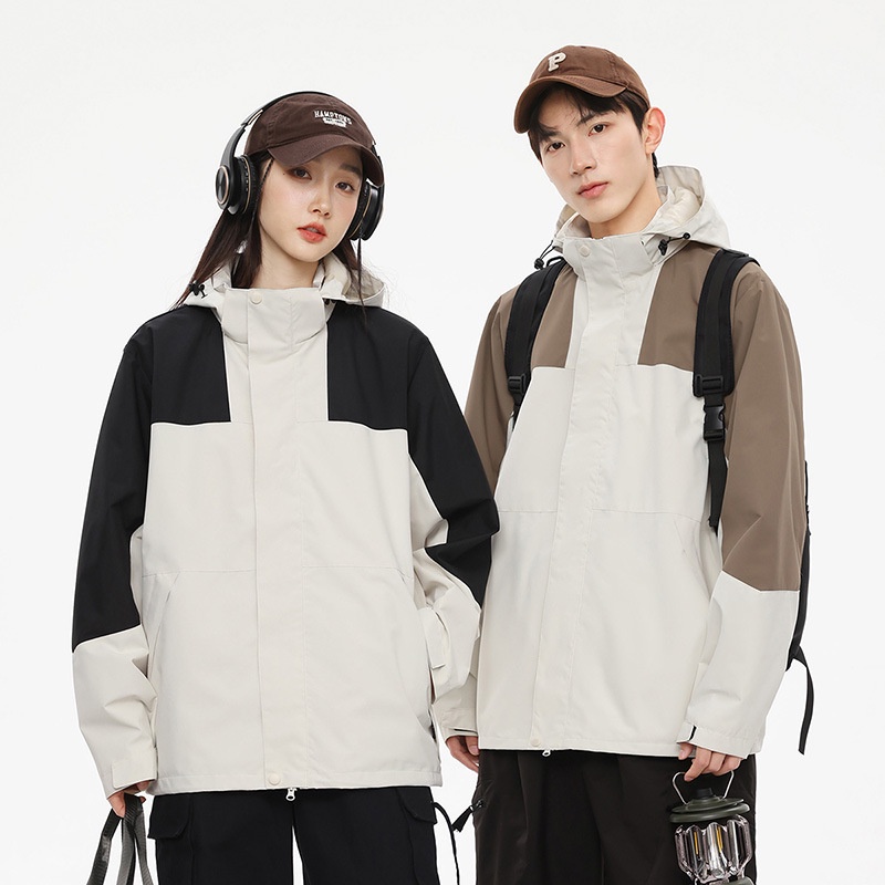Hanlu Áo Khoác Gió Chống Gió / Chống Thấm Nước Thời Trang Chất Lượng Cao Cho Nam