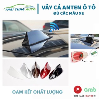 Vây cá mập ô tô, Ăng ten vây cá ô tô trang trí xe hơi tăng khả năng bắt sóng