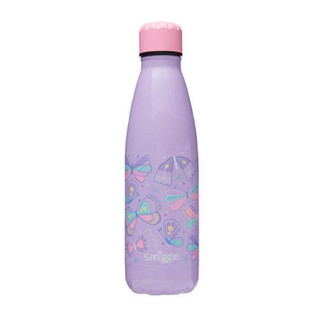  Bình Nước Thép Không Gỉ Smiggle Flutter Wonder 500ML Lilac - IGL441189LIL 