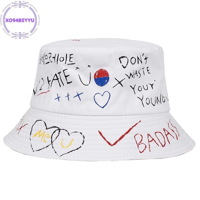 Xo94bsyu Mũ bucket Thời Trang Mùa Hè Phong Cách hip hop vn