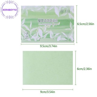 Xo94bsyu Set 100 Giấy Thấm Dầu Cho Da Mặt