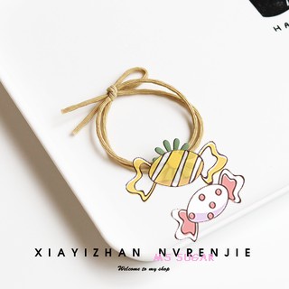 YADORNOS Dây buộc tóc trang trí hoa cúc xinh đẹp