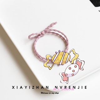 YADORNOS Dây buộc tóc trang trí hoa cúc xinh đẹp